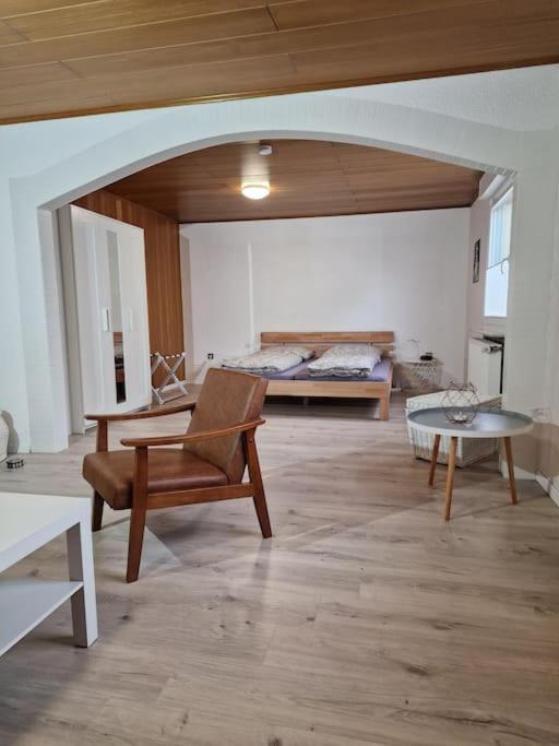 Grosszuegige Ferienwohnung 4+1 P. Büttelborn Buitenkant foto